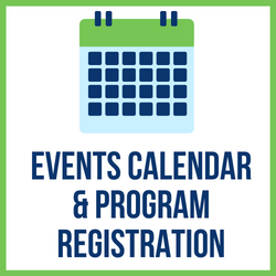 Events Calendar and Program Registration button
